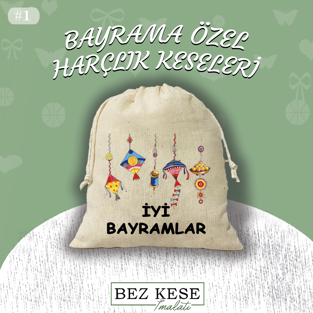 Bayram Harçlık Kesesi 5 Adet