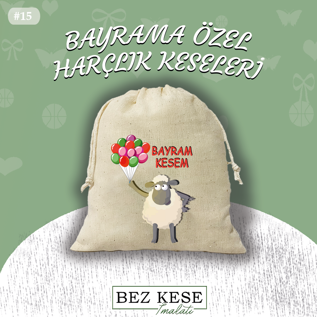 Bayram Harçlık Kesesi 5 Adet