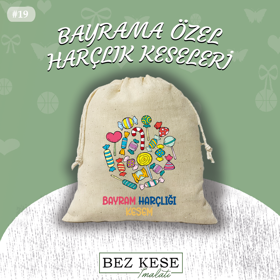 Bayram Harçlık Kesesi 5 Adet