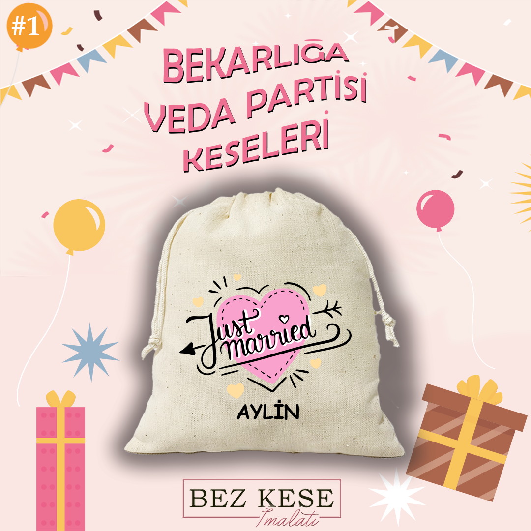 Bekarlığa Veda Keseleri 5 Adet