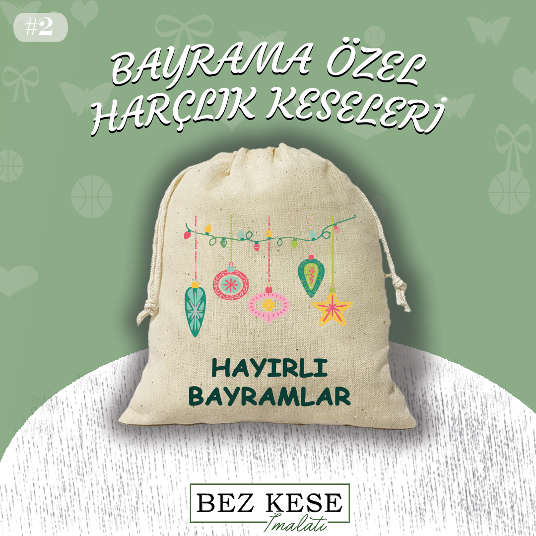 Bayram Harçlık Kesesi 5 Adet