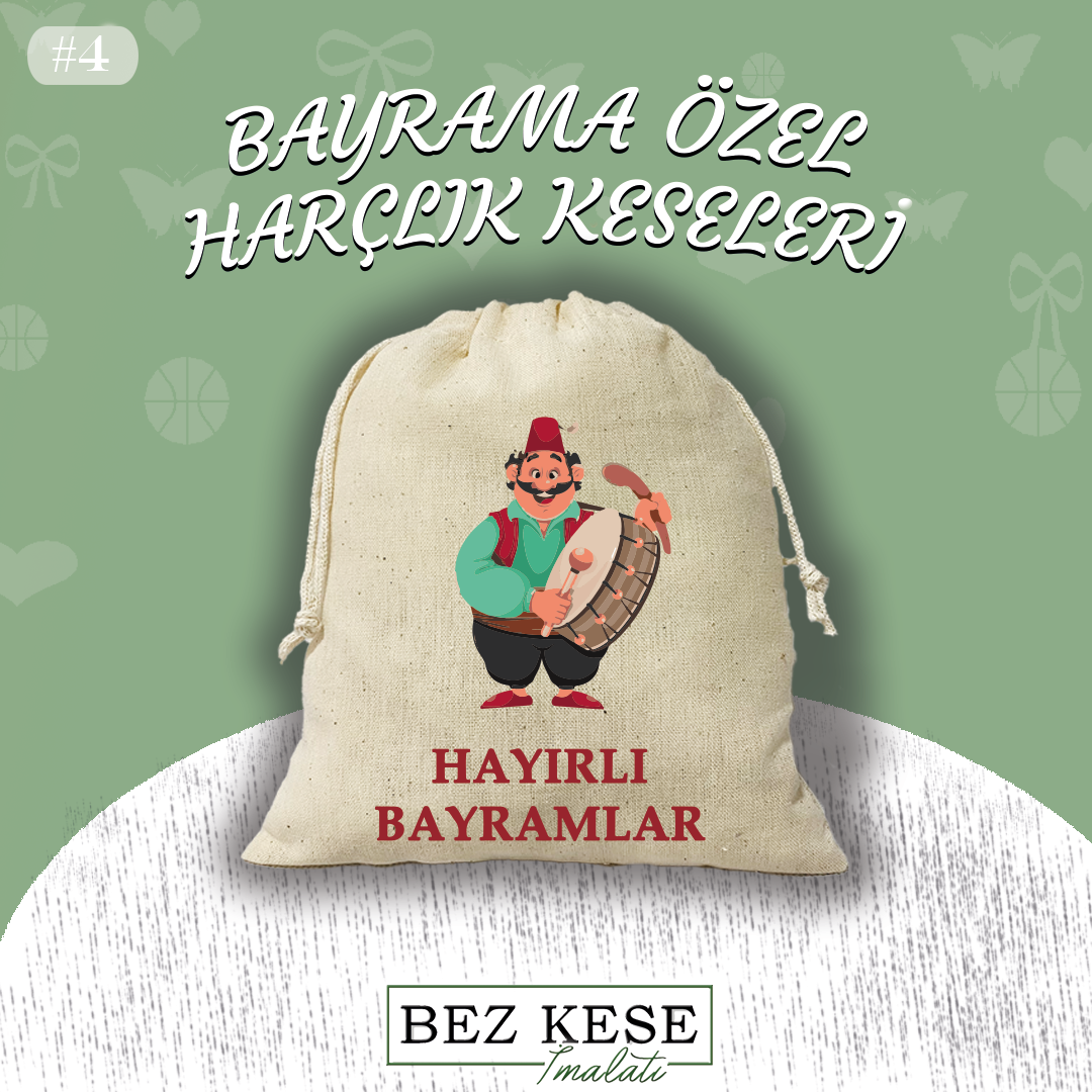 Bayram Harçlık Kesesi 5 Adet