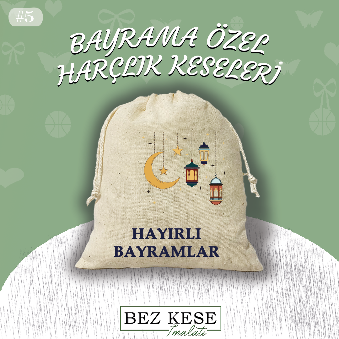 Bayram Harçlık Kesesi 5 Adet