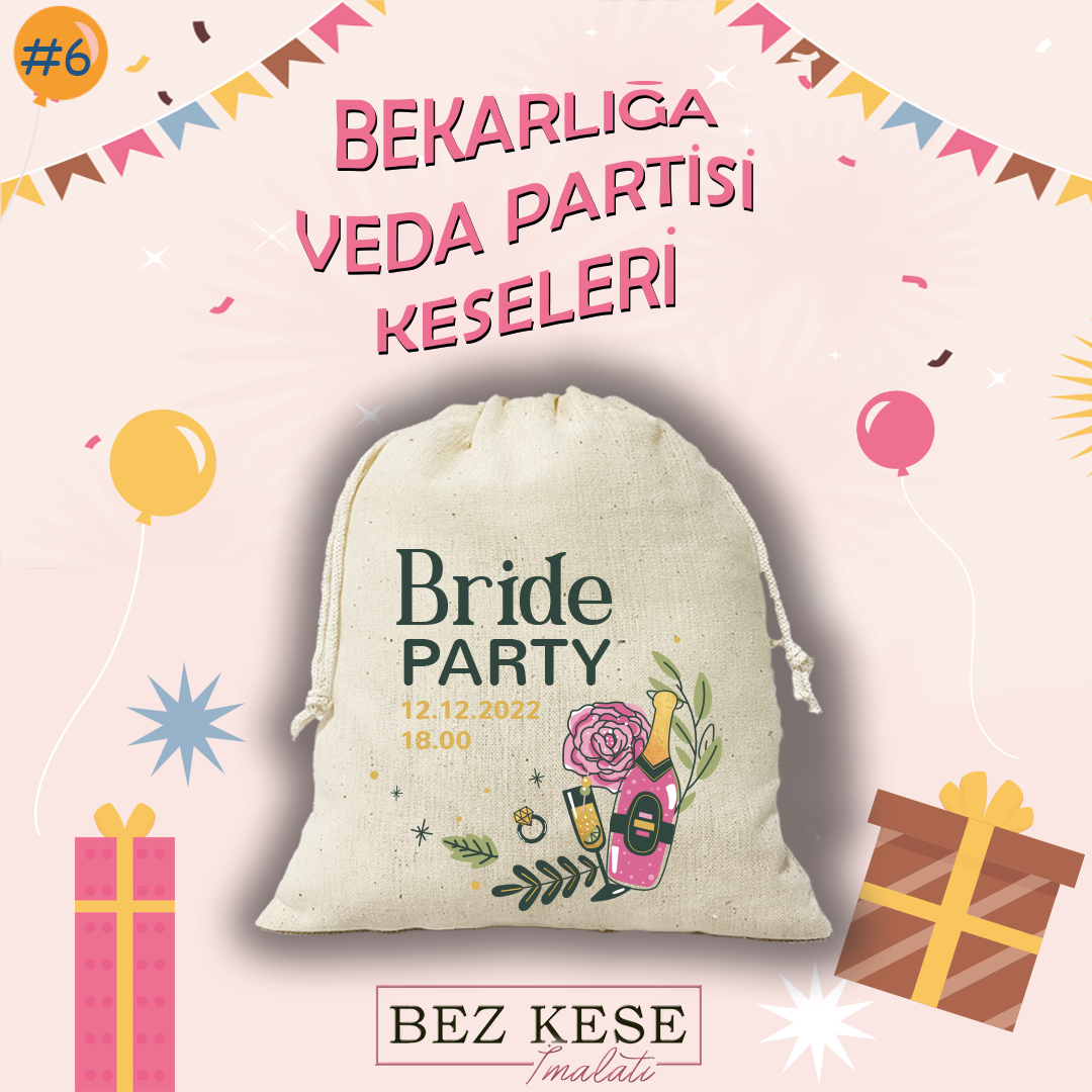 Bekarlığa Veda Keseleri 5 Adet