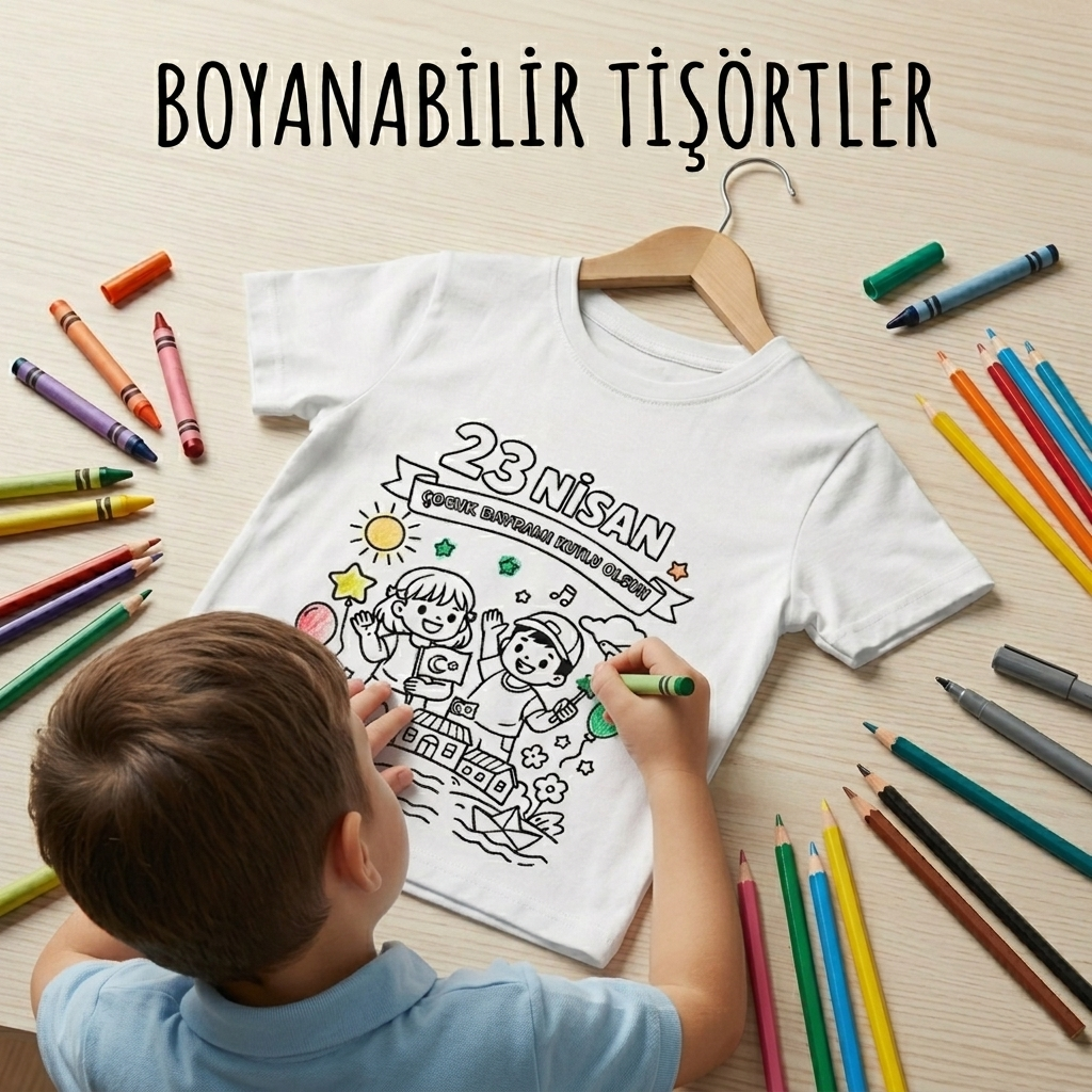 Boyanabilir Tişörtler