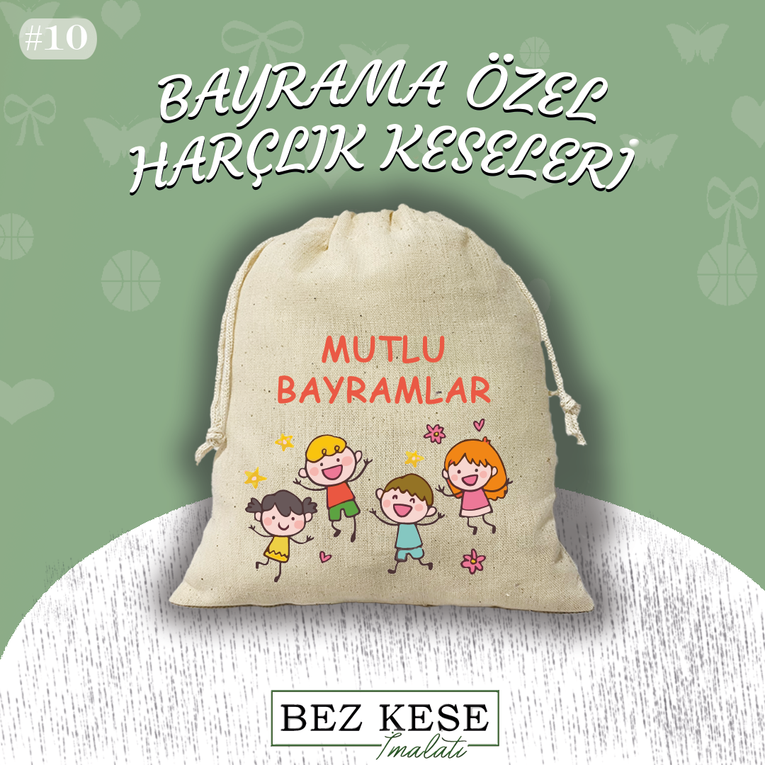Bayram Harçlık Kesesi 5 Adet