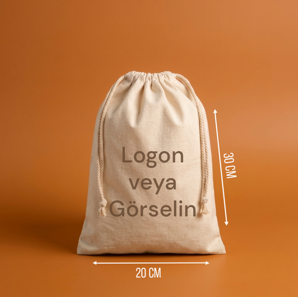 Ham Bez Kese - 20 x 30 Cm (Özelleştirilebilir)