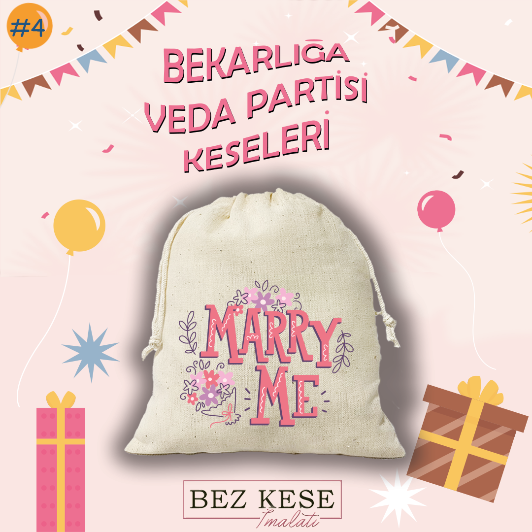 Bekarlığa Veda Keseleri 5 Adet