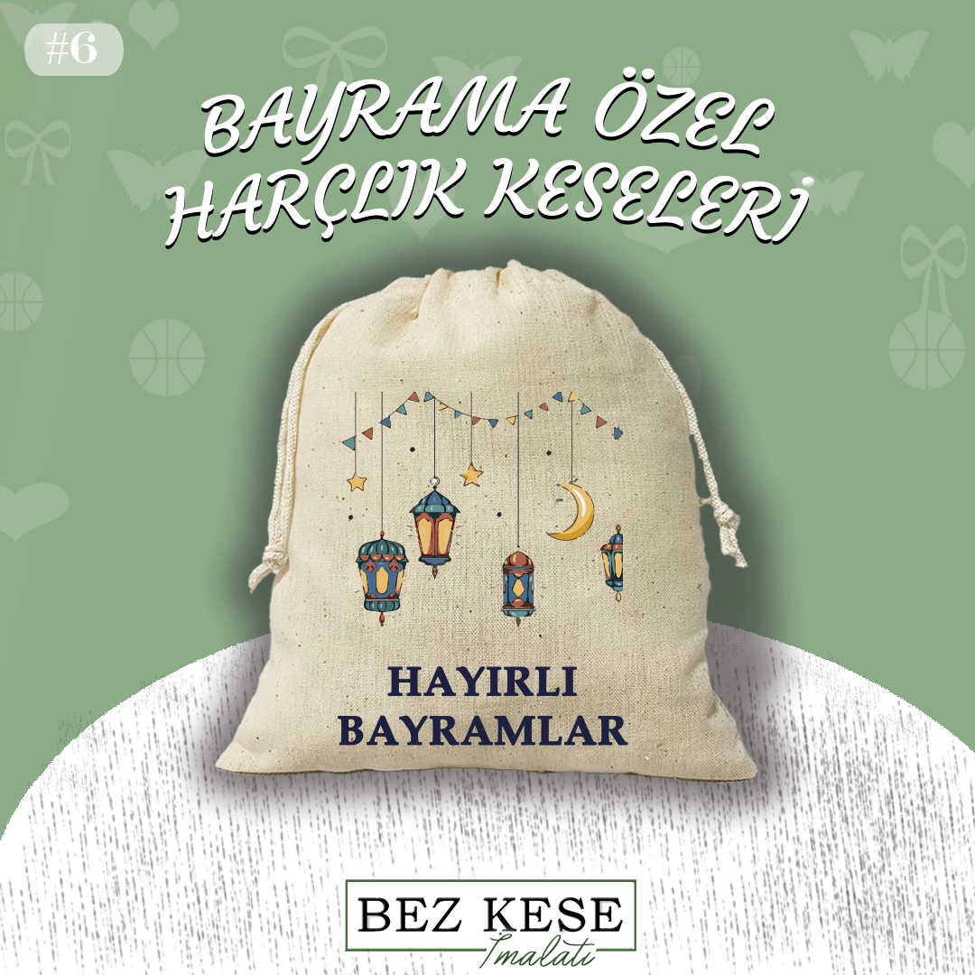 Bayram Harçlık Kesesi 5 Adet