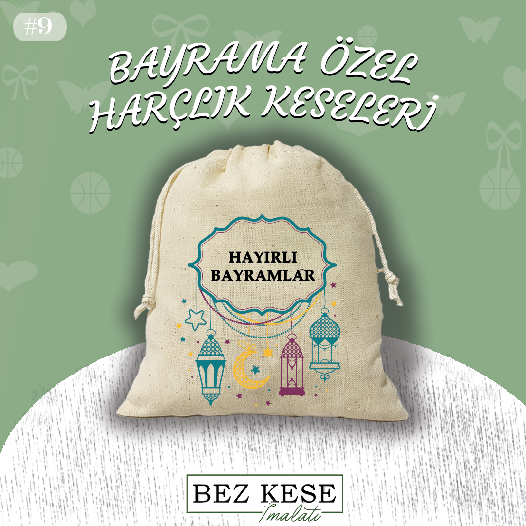 Bayram Harçlık Kesesi 5 Adet