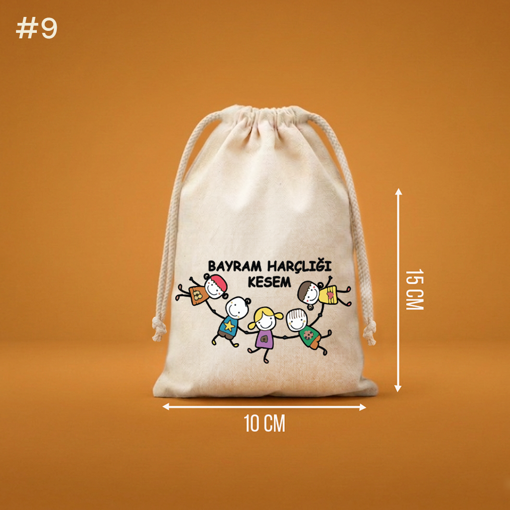 Bayram Harçlık Kesesi - Bayram Hediyeliği - No:9