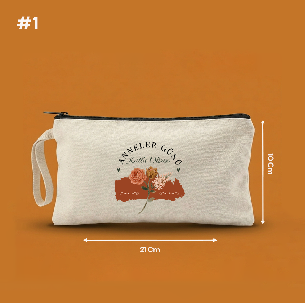 21x10 Cm Anneler Günü Clutch Astarsız Çanta  – Anneler Günü Hediyeliği