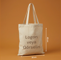 Ham Bez Çantalar (Özelleştirilebilir) - 35x40 cm