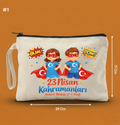 25x17 Cm 23 Nisan Özel Clutch Astarsız Çanta  – 23 Nisan Hediyeliği
